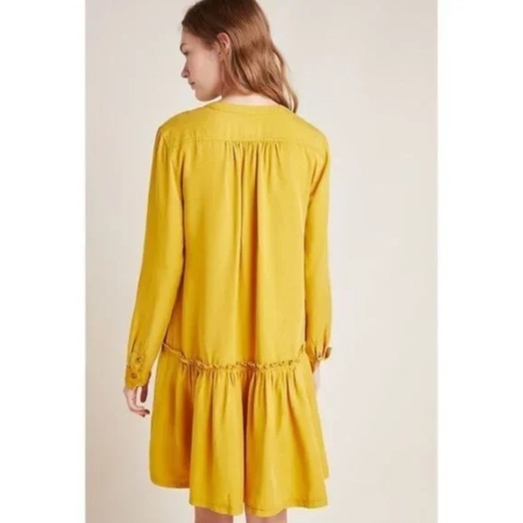 Anthropologie Marlie Button-Front Tunic dress - Picture 2 of 9